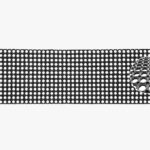 Karpet keset karet anti slip untuk pintu masuk rumah dan kantor