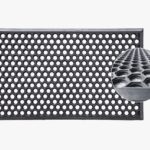 Karpet keset karet anti slip untuk pintu masuk rumah dan kantor