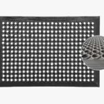 Karpet keset karet anti slip untuk pintu masuk rumah dan kantor