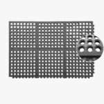 Karpet keset karet anti slip untuk pintu masuk rumah dan kantor